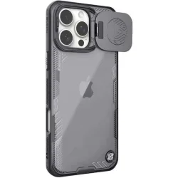 NILLKIN θήκη Iceblade Prop για iPhone 16 Pro Max, διάφανη-μαύρη