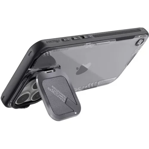 NILLKIN θήκη Iceblade Prop για iPhone 16 Pro Max, διάφανη-μαύρη