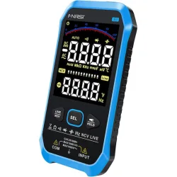 FNIRSI ψηφιακό πολύμετρο S1, 1000V AC/DC, NCV, RMS, επαναφορτιζόμενο