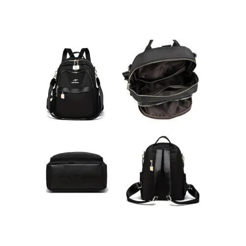 BALIDAISHU γυναικεία τσάντα πλάτης LBAG-0031, μαύρη