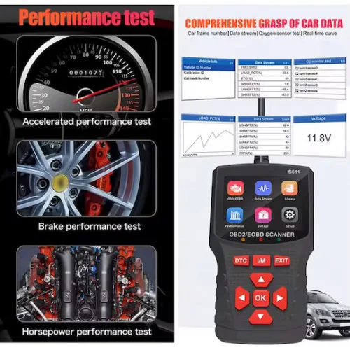 NOYAFA διαγνωστικό αυτοκινήτου OBD II/EOBD S611