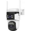 Vstarcam CB621DR IP Dual Κάμερα Παρακολούθησης Wi-Fi Full HD+ 3MP Αδιάβροχη Μπαταρίας με Αμφίδρομη Επικοινωνία και Φακό 4mm