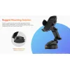 Ulefone Armor Mount Βάση Κινητού Αυτοκινήτου με Ρυθμιζόμενα Άγκιστρα ΜαύρηΚωδικός: UAN16