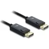 DeLock Cable DisplayPort male - DisplayPort male 2m Μαύρο (81672)
