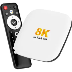 H96 MAX TV Box M2 Plus, 8K, 4/32GB, WiFi 6, Bluetooth, Android 14