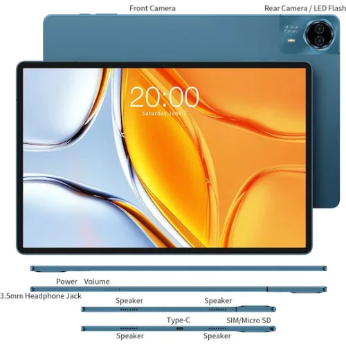 Teclast T70 4G 14" Tablet (8GB/128GB) Μπλε