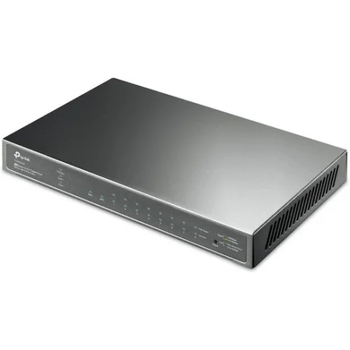 TP-LINK TL-SG2210P v5 Managed L2 PoE Switch με 8 Θύρες Ethernet και 2 SFP Θύρες