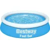 Bestway Παιδική Στρογγυλή Πισίνα PVC 940lt Φουσκωτή 183x51εκ. Γαλάζια