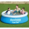 Bestway Παιδική Στρογγυλή Πισίνα PVC 940lt Φουσκωτή 183x51εκ. Γαλάζια