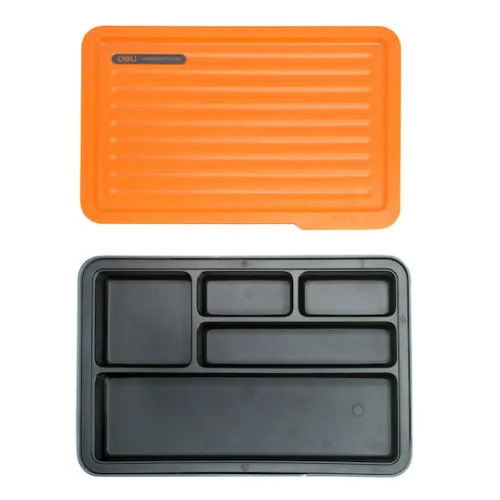 Deli Ταμπακιέρα Εργαλείων 5 Θέσεων Γκρι 30x20.5x5.5εκ.Κωδικός: H1001-B