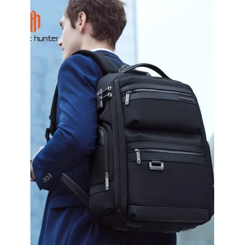 Arctic Hunter B00682 Τσάντα Πλάτης για Laptop 15.6" με Θύρα USB σε Μαύρο χρώμα