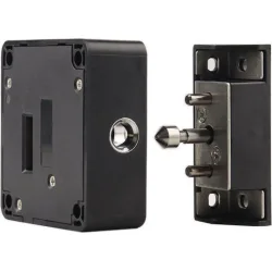 KERONG ηλεκτροπύρος KR-S61A, με RFID reader, κρυφός, μαύρος