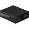Goobay 79138 Μετατροπέας HDMI female σε 3.5mm / HDMI female