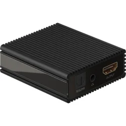 Goobay 79138 Μετατροπέας HDMI female σε 3.5mm / HDMI female