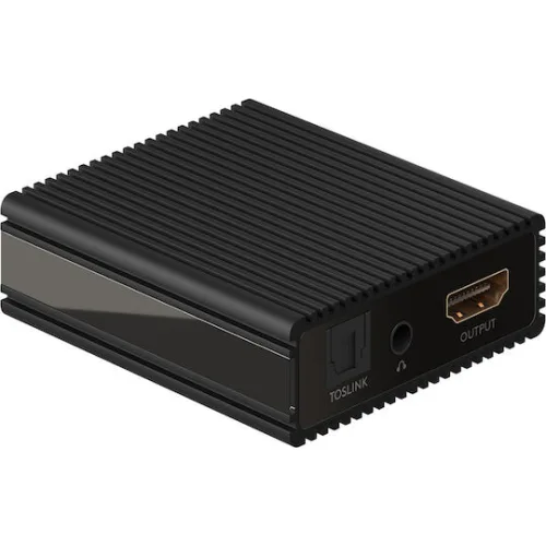 Goobay 79138 Μετατροπέας HDMI female σε 3.5mm / HDMI female