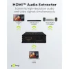Goobay 79138 Μετατροπέας HDMI female σε 3.5mm / HDMI female