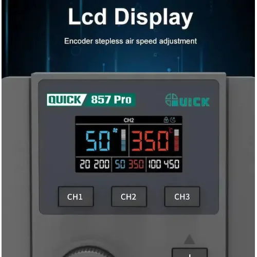 Quick QUICK857PRO Σταθμός Κόλλησης Ρεύματος 580W