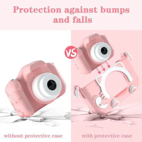 Wowkids Compact Φωτογραφική Μηχανή 8MP Οπτικού Ζουμ 100x με Οθόνη 2" Ροζ