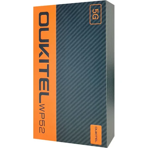 Oukitel WP52 5G Dual SIM (4/256GB) Ανθεκτικό Smartphone Μαύρο