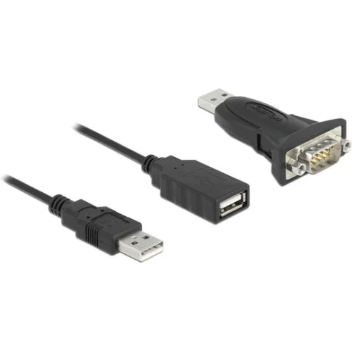 DeLock Καλώδιο USB-A σε RS232 9-pin male 0.8m
