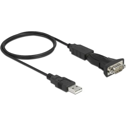 DeLock Καλώδιο USB-A σε RS232 9-pin male 0.8m