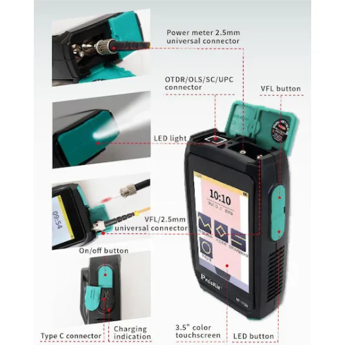 Proskit MT-7620 Tester Καλωδίων Οπτικής Ίνας USB Ψηφιακό
