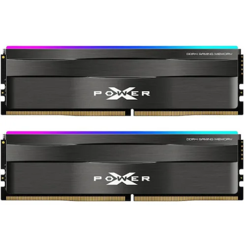 Silicon Power XPOWER Zenith RGB DDR4 16GB RAM με 2x8GB Modules και Ταχύτητα 3200 για DesktopΚωδικός: SP016GXLZU320BDD