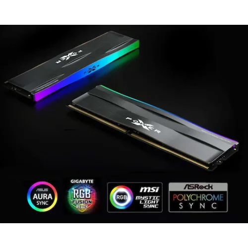 Silicon Power XPOWER Zenith RGB DDR4 16GB RAM με 2x8GB Modules και Ταχύτητα 3200 για DesktopΚωδικός: SP016GXLZU320BDD
