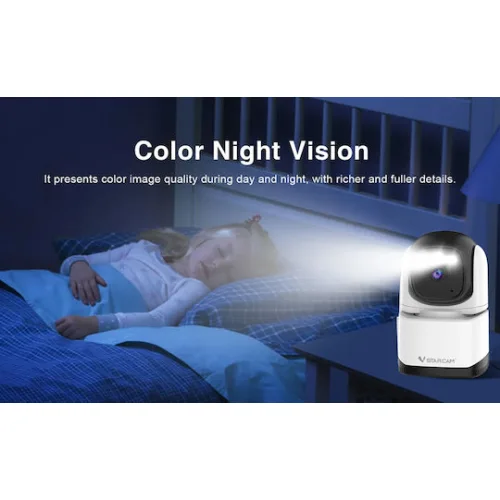 Vstarcam CS995 IP Κάμερα Παρακολούθησης Wi-Fi Full HD+ 3MP με Αμφίδρομη Επικοινωνία και Φακό 4mm
