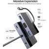Orico USB-C Docking Station με HDMI 4K PD Μαύρο (DM-5P-BK-BP)