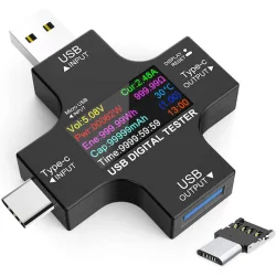 Συσκευή Ελέγχου Ορθής Λειτουργίας Θύρας USB με 12 Λειτουργίες