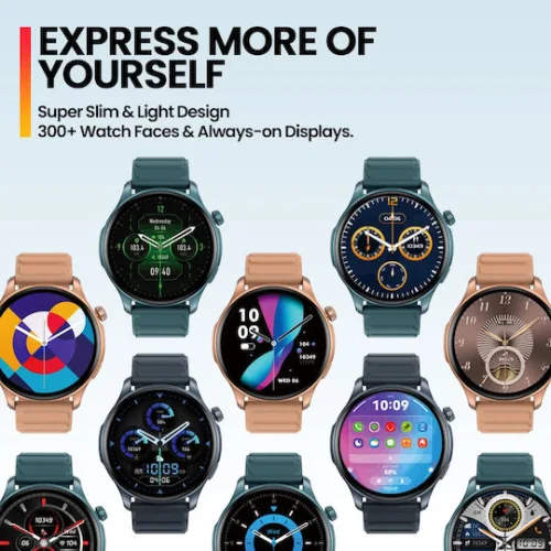 Zeblaze Btalk 3 Pro Smartwatch με Παλμογράφο (Γκρι)