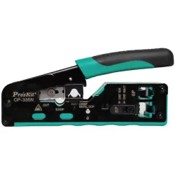 Proskit Πρέσα Ακροδεκτών Δικτύου RJ12, RJ11, RJ45Κωδικός: CP-335N