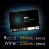 Silicon Power Ace A55 SSD 2TB τύπου 2.5'' με σύνδεση SATA III SP002TBSS3A55S25