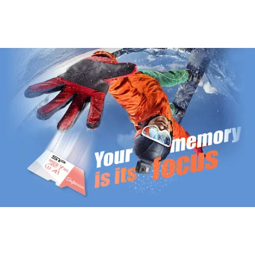 Silicon Power Superior SDXC 128GB V30 UHS-I 80MB/s με αντάπτορα