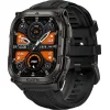Kospet Tank M4 Stainless Steel 50mm Αδιάβροχο Smartwatch με Παλμογράφο (Μαύρο - M/L)
