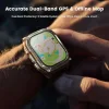 Kospet Tank M4 Stainless Steel 50mm Αδιάβροχο Smartwatch με Παλμογράφο (Μαύρο - M/L)