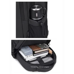 Arctic Hunter Αδιάβροχη Τσάντα Πλάτης για Laptop 15.6" σε Γκρι χρώμα B00534-GY