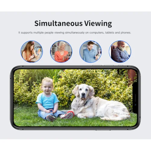 Vstarcam CS610Q IP Κάμερα Παρακολούθησης Wi-Fi 4K Αδιάβροχη με Αμφίδρομη Επικοινωνία και Φακό 4mm