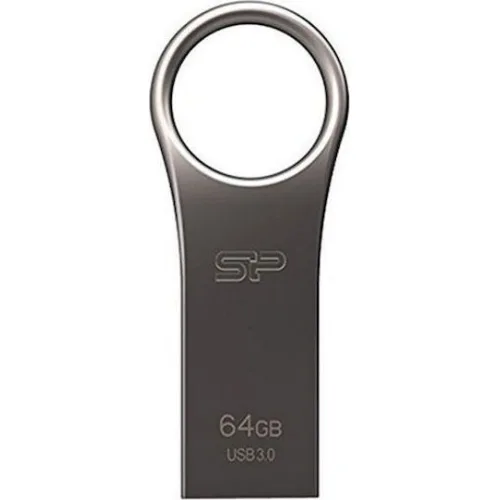 Silicon Power Jewel J80 64GB USB 3.0 Stick Ασημί