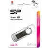 Silicon Power Jewel J80 64GB USB 3.0 Stick Ασημί