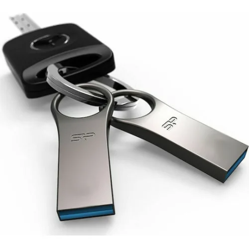 Silicon Power Jewel J80 64GB USB 3.0 Stick Ασημί