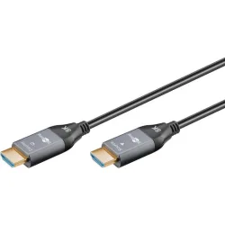 Goobay HDMI 2.1 Ultra High Speed 48Gbps 4K 120Hz HDR VRR Cable HDMI male - HDMI male 50m ΜαύροΚωδικός: 76278