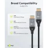 Goobay HDMI 2.1 Ultra High Speed 48Gbps 4K 120Hz HDR VRR Cable HDMI male - HDMI male 50m ΜαύροΚωδικός: 76278