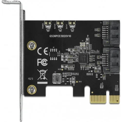 DeLock Κάρτα PCIe σε 2 θύρες SATA IIIΚωδικός: 90431