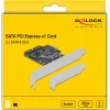 DeLock Κάρτα PCIe σε 2 θύρες SATA IIIΚωδικός: 90431