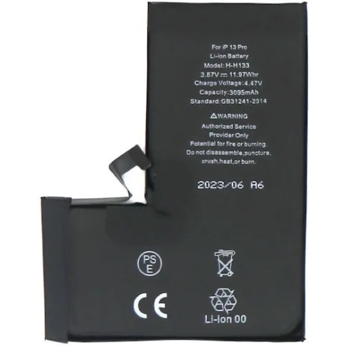 PBAT-027 Συμβατή Μπαταρία Αντικατάστασης 3095mAh για iPhone 13 Pro
