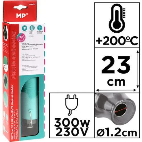 MP PM932 Πιστόλι Θερμού Αέρα 300W