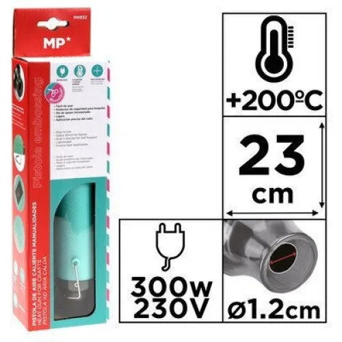MP PM932 Πιστόλι Θερμού Αέρα 300W