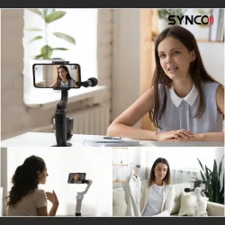 Synco SY-U1P-MMIC Μικρόφωνο 3.5mm Shock Mounted για Φωνητικά